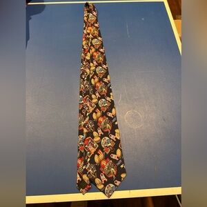 Nicole Miller Neck Tie Silk NFL Breast Cancer Awareness